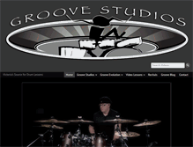 Tablet Screenshot of drumgroove.com